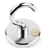 Neodymium Pot/Cup Magnets With Hook 75x18mm