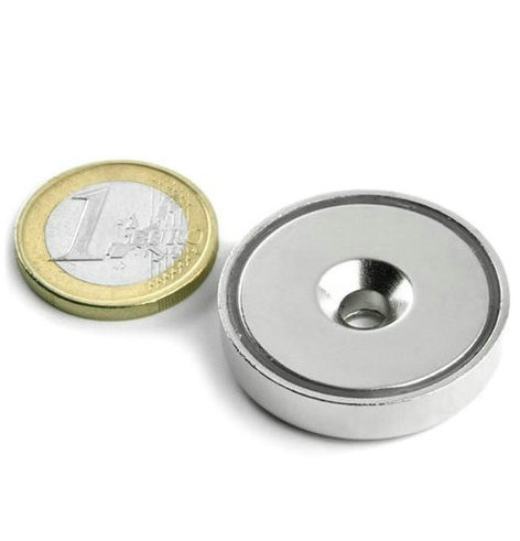 Neodymium Countersunk Pot Magnets 32mm