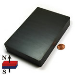 Big Ceramic(Ferrite) Block Magnets 6"X4"X1"(152.4x101.6x25.4mm)
