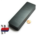 Big Ceramic(Ferrite) Block Magnets 6"X2"X1"(152.4x50.8x25.4mm)