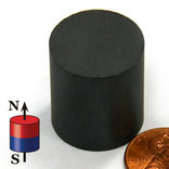 Ceramic Cylinder Magnets 7/8"X1"(D22.2x25.4mm)