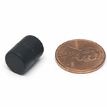 Plastic Coated Rare Earth Neodymium Cylinder Magnet 3/8"