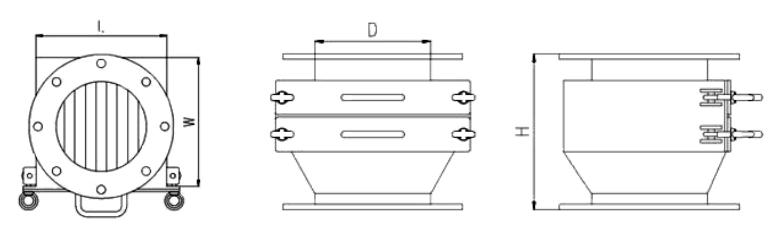 Round Type Drawer Magnetic Separators