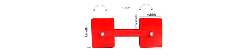 Specification Of Adjustable Magnetic Welding Holder&support