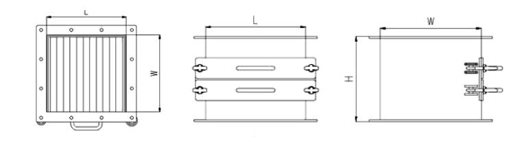 Square Type Drawer Magnetic Separators