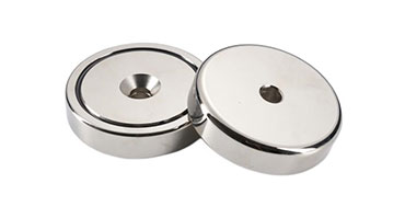 Neodymium Pot Magnets With Countersunk Hole