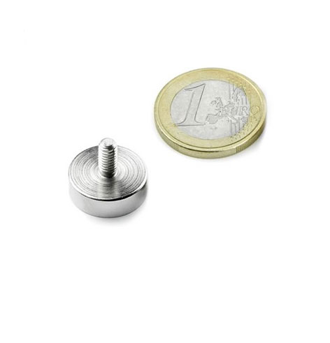 Neodymium(Pot/Cup) Magnets With Eyelet 32x8mm