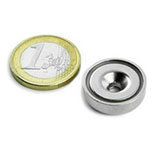 20mm Neodymium Countersunk Pot Magnets