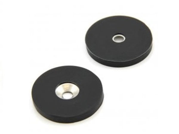 Custom Rubber Coated Countersunk Magnets